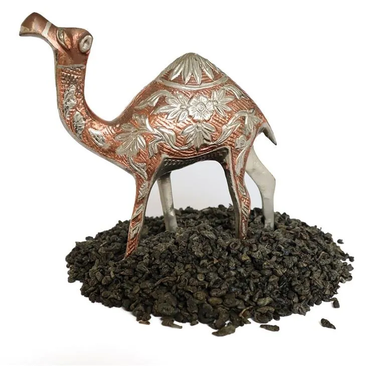 গানপাউডার গ্রিন টি 3505A জৈব চা ফ্যাট বার্নিং